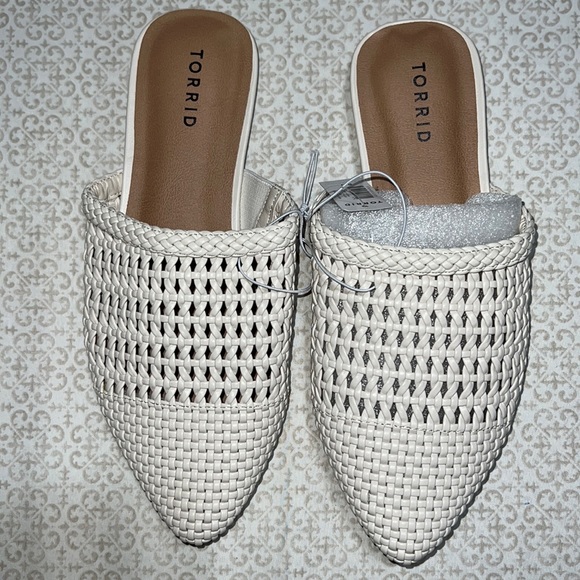 torrid Shoes - New torrid woven slip on mule size 8.5W